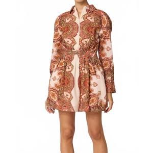 dissh stevie mini dress Marmo Draped Mini Dress in Chocolate By DISSH